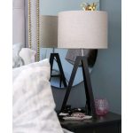 Markslöjd LUNDEN Stołowa 1L Czarna/Flax - MS-107944