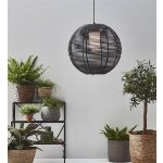 Markslöjd SAGE Wisząca 1L Czarna IP44 - MS-107979