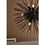 Markslöjd SOLEIL Pendant 9L Black - MS-108048