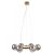 Markslöjd CIRCLE Pendant 6L Gold/Smoke - MS-108050