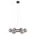 Markslöjd CIRCLE Pendant 6L Black/Smoke - MS-108051