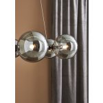 Markslöjd CIRCLE Pendant 6L Black/Smoke - MS-108051