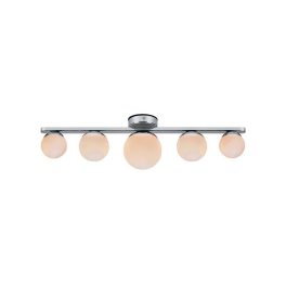 Markslöjd PURO Ceiling/Wall 5L Chrome/Opal IP44 - MS-108066