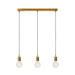 Markslöjd BRONX Pendant 3L Straight Bronze - MS-108097