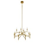 Markslöjd REGENT Pendant 12L Painted Gold - MS-108106
