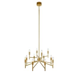 Markslöjd REGENT Pendant 12L Painted Gold - MS-108106