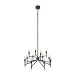 Markslöjd REGENT Pendant 12L Black - MS-108107