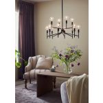 Markslöjd REGENT Pendant 12L Black - MS-108107