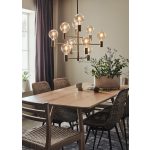 Markslöjd PARIS Pendant 10 L Dark Brass - MS-108117