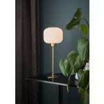 Markslöjd SOBER Table Small 1L Brushed Brass/White - MS-108120