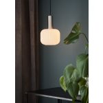 Markslöjd SOBER Pendant Small 1L Steel/White - MS-108122