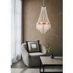 Markslöjd ALLINGTON Chandelier 3L Clear/Crome - MS-108125