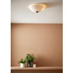 Markslöjd ROSE Plafond 35cm White/Black - MS-108207