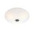 Markslöjd ROSE Plafond 43cm White/Black - MS-108208