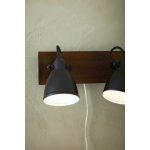 Markslöjd NATIVE Wall 2L Brown/Black - MS-108213