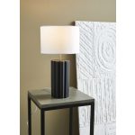 Markslöjd COLUMN Table Black/White - MS-108221