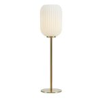 Markslöjd CAVA Table 1L Brushed Brass/White - MS-108251