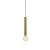 Markslöjd SENCILLO Pendant 1L Brass - MS-108259