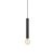 Markslöjd SENCILLO Pendant 1L Black - MS-108260