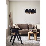 Markslöjd VEGAS Pendant 3L Black/Brass - MS-108265