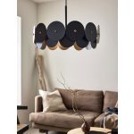 Markslöjd VEGAS Pendant 3L Black/Brass - MS-108265