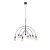 Markslöjd LAVELLO Pendant 9L Black - MS-108288