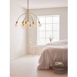Markslöjd LAVELLO Pendant 9L Brass - MS-108289