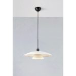 Markslöjd MILLINGE Pendant 1L Matt White/Black - MS-108430