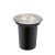 Markslöjd GARDEN 24 chrome outdoor recessed lamp
