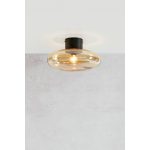 Markslöjd LOCUS Ceiling/Wall 1L Amber/Black - MS-108539