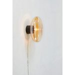 Markslöjd LOCUS Ceiling/Wall 1L Amber/Black - MS-108539