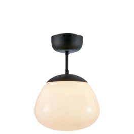 Markslöjd RISE Ceiling 1L White/Black - MS-108543