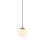 Markslöjd RISE Pendant 1L White/Antique Small - MS-108548