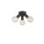 Markslöjd MAZZO Ceiling 3L Black - MS-108549