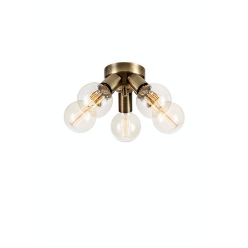 Markslöjd MAZZO Ceiling 5L Antique Brass - MS-108553