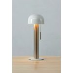 Markslöjd COSTA Table 1L Satin Nickel/White - MS-108577