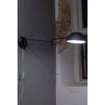 Markslöjd PORTLAND Wall 1L Black - MS-108587