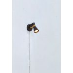 Markslöjd FOLIE Wall 1L Black/Antique Brass - MS-108625