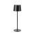 Markslöjd FIORE Rechargeable Table Matt Black B/O - MS-108653
