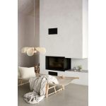 Markslöjd STYRKA Pendant 1L 63cm Beige/ Antique Brass/Amber - MS-108659