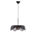 Markslöjd STYRKA Pendant 1L 63cm Black/Smoke  - MS-108660