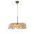 Markslöjd STYRKA Pendant 1L 75cm Beige/Antique Brass/Amber  - MS-108661