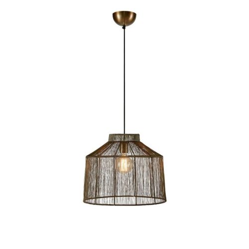 Markslöjd CAPANNA Pendant 1L Antique Brass - MS-108667