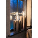 Markslöjd LODGE Table 1L 28cm Stained Brown - MS-108757