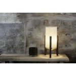 Markslöjd ERUCA Table 1L 34cm Stained Brown/Beige - MS-108759