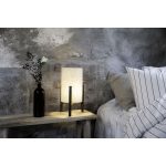 Markslöjd ERUCA Table 1L 39cm Stained Brown/Beige - MS-108760