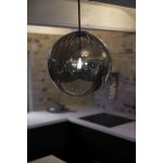 Markslöjd FENGARI Pendant 1L Matt Black/Smoke - MS-108762