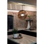 Markslöjd FENGARI Pendant 1L Antique Brass/Amber - MS-108763