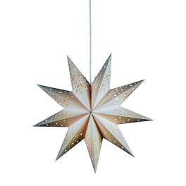  Markslöjd SOLVALLA Star 45cm White Paper E14 E14 1x25W paper 45x45cm