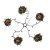 Markslöjd SMART  Lightchain 210 cm  5 Line IP44  WW FIXED LED 280 PLASTIC
